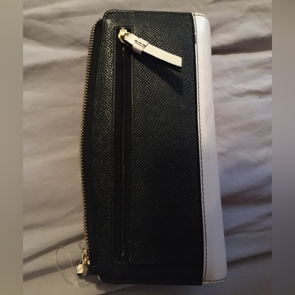 NWOT: RADLEY LONDON BLACK&WHITE LARGE BIFOLD MATINEE  WALLET-PURSE - Picture 2 of 8